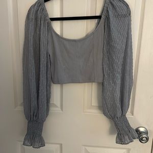 Urban outfitters cropped ribbed top